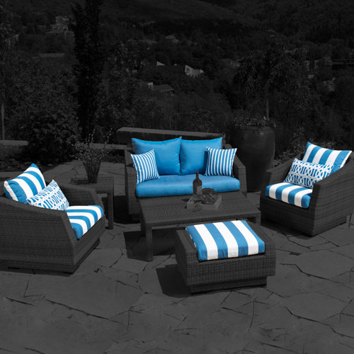 RST Brands Outdoor Outdoor 5'' Seating Group Cushion Cover & Reviews